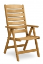  FOLD UP ARMCHAIR | 5 POSITIONS 