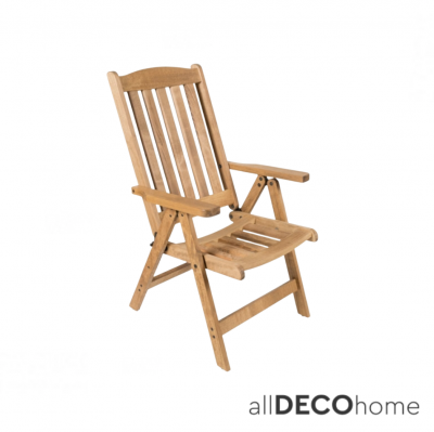 FOLD UP ARMCHAIR | 5 POSITIONS