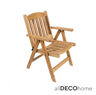 FOLD UP ARMCHAIR | 3 POSITIONS