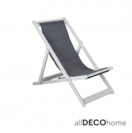 BEACH CHAISE LONGUE WITHOUT ARMS