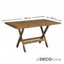  TABLE NAFSIKA WITH FRAME 1.40 