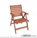  FOLD UP ARMCHAIR | 3 POSITIONS 