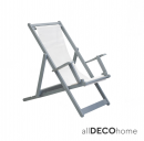  BEACH CHAISE LONGUE WITH ARMS 