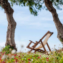  BEACH CHAISE LONGUE WITH ARMS 