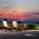  BEACH CHAISE LONGUE WITH ARMS 